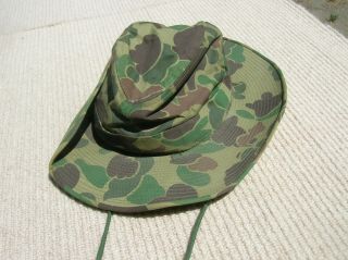 Vietnam Style DUCK HUNTER BOONIE US Army Special Forces Advisor Bush Hat 7 3/8 5