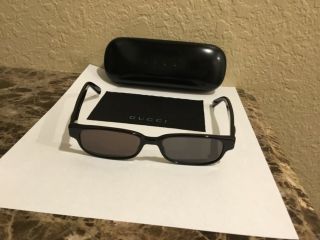 Vintage Gucci Sunglasses Eyeglasses Frames Black Gg1180 - 50 - 16 - 135 - B78