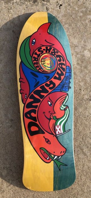 Rare H Street Danny Way Limited Edition 14 Skateboard Deck