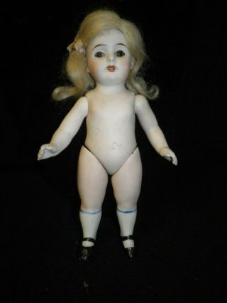 6 " Antique All Bisque Strobel & Wilken Candy Store Doll