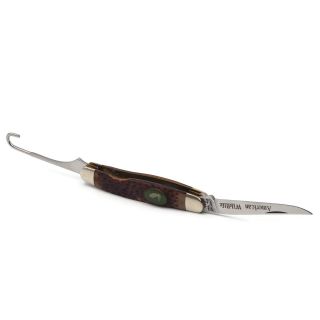 Vintage Camillus York U.  S.  A.  17 American Wildlife Folding Pocket Knife