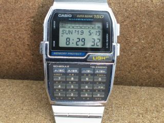 Vintage Casio Dbc - 1500 Calculator Watch