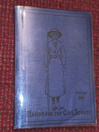 1917 Vintage Girl Scout Book How Girls Can Help Their Country 1st Edition Vry Gd