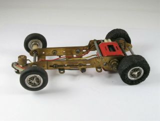 Vintage 1/24 Scale Monogram Brass Slot Car Chassis
