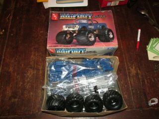Vintage 1984 Amt Big Foot Monster Truck 4x4 Ford 1/25 6791 Model Kit Complete