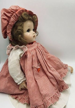 Vintage Madame Alexander Doll Large 22 