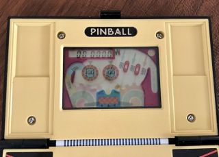 Vintage Nintendo Pinball Handheld Multi - Screen Game & Watch 1983 Model PB - 59 6