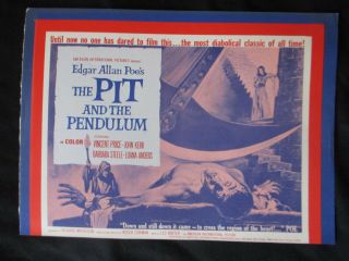 10 Vintage The Pit And The Pendulum Tv Publicity Photos 1971 Vincent Price 8x10