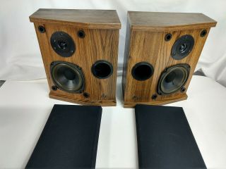 Dbx Soundfield 3x2 Plus Vintage Bookshelf Speakers - One Pair
