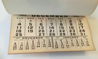 MARILYN MONROE Vintage 1955 GOLDEN DREAMS Oversized Calendar 7