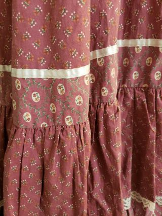 Vintage Gunne Sax Dress By Jessica McClintock Boho Prarie sz XS 5
