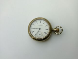 Pocket Watch Elgin 18 - S - 1904 15j.  As Running For 24 - Hours