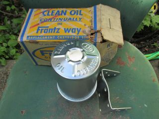 Vintage Frantz Oil Cleaner Oil Filter - One