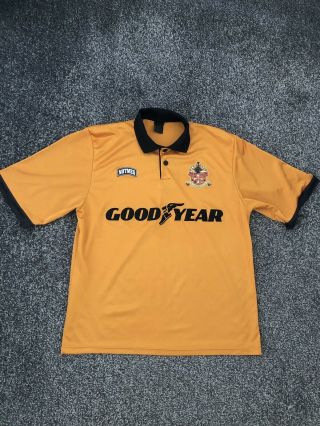 Wolverhampton Wanderers Vintage Football Shirt Jersey Home 1994/95 Nutmeg Wolves