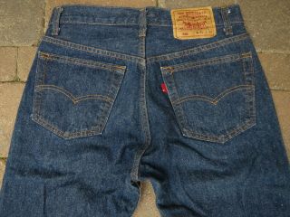 Vtg 90 ' s Levi ' s 501 Jeans Shrink to Fit Made in USA 31 x 32 2