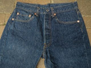 Vtg 90 ' s Levi ' s 501 Jeans Shrink to Fit Made in USA 31 x 32 3