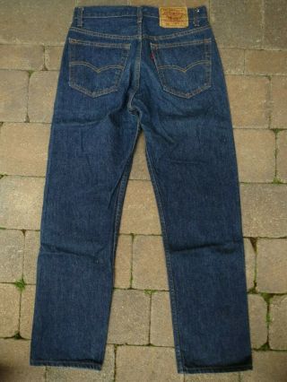Vtg 90 ' s Levi ' s 501 Jeans Shrink to Fit Made in USA 31 x 32 4