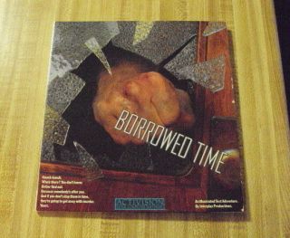 Borrowed Time - Vintage Commodore 64 Floppy Disc Game - 1985