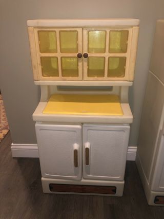 Vintage Fisher Price Kitchen Cabinet