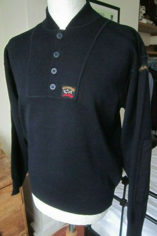 Paul & Shark Yachting Vintage Smock Jumper M 80s Casuals Navy Rare Sweater