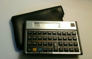 Vintage 1980s Hewlett Packard Hp 11c Scientific Calculator