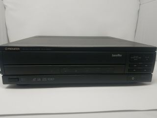 Vintage Pioneer Laserdisc Cd Cdv Ld Player Cld - V2400 No Remote
