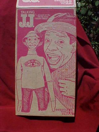 Vintage Retro Talking J J Walker Shindana Toys 1975 w Box Good Times Dyn O Mite 3