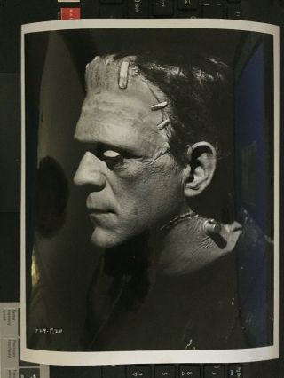 Boris Karloff " Frankenstein " Vintage Press Headshot Photo 61