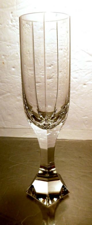 Vintage Baccarat Crystal Mercure (1988 - 1993) Champagne Flute 8 1/8 "