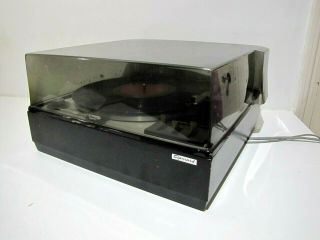 Vintage Garrard Zero 100 Turntable & Plinth Record Player