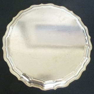 Vintage Reed & Barton Signed 16 " Silver Plate Serving Tray Chippendale Pattern