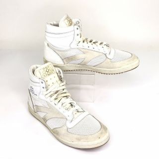 Usa Olympics Gold Mens Shoes High Tops Sneaker Basketball Vintage 80s Us 10 D