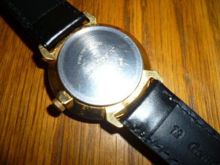 Vintage Men ' s Timex Gold Plated Marlin Watch 1976 Mechanical HandWind 3