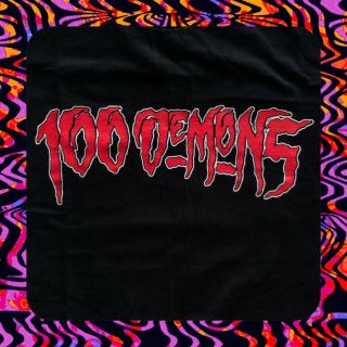 Mega Rare Unworn Vintage 100 Demons T - Shirt - 2004 Nos Deadstock (m) Hardcore