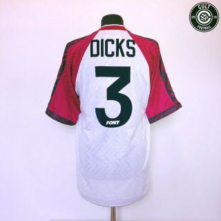 Dicks 3 West Ham United Pony Vintage Third 3rd Football Shirt (m) 1994/96