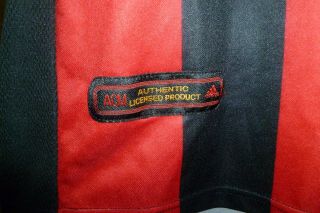 AC Milan Adidas Vintage Football Shirt Home 2000/2001/2002 Soccer Jersey Size M 5