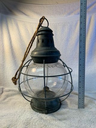 Vintage Perko Perkins Marine Lamp Maritime Lamp