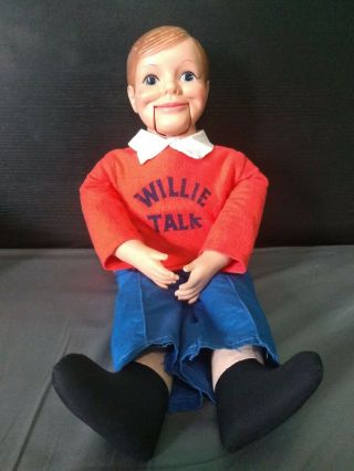 Vintage 1973 Willie Talk Ventriloquist Doll Horsman
