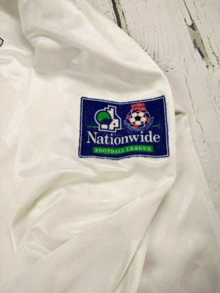 Hartlepool United 1997/98 Away Football Shirt Match Worn 7 Sleeve Patch Vintage 5