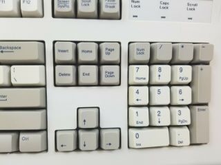 Vintage Dell AT101W CLICKY Mechanical Keyboard GYUM90SK 5