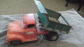 Vintage 1956 Tonka Ford Dump Truck - Uh Oh Better Get Maaco