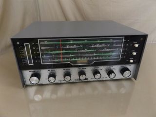 Vintage Heathkit Gr - 54 Shortwave Ham Radio Receiver Some Mullard Tubes