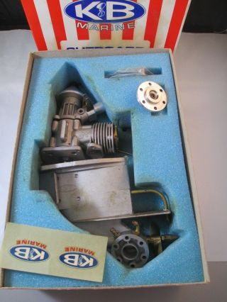 Vintage K&b 3.  5 Outboard Motor Engine