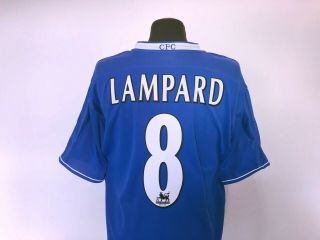 Frank LAMPARD 8 Chelsea Vintage Umbro Football Shirt Jersey (XL) 2003/05 6