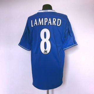 Frank LAMPARD 8 Chelsea Vintage Umbro Football Shirt Jersey (XL) 2003/05 7