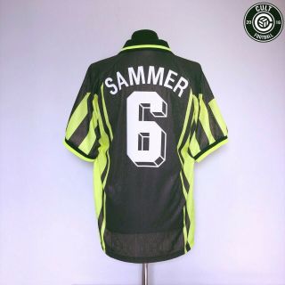 Sammer 6 Borussia Dortmund Vintage Nike Away Football Shirt Jersey 1996/97 (xl)