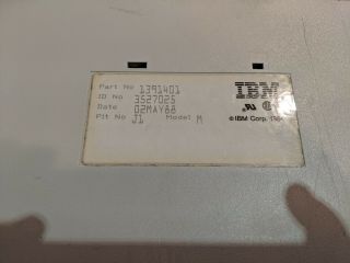 IBM 1988 Model M 101 Clicky Mechanical Keyboard (1391401) - Vintage 106 3