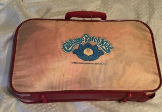 Vintage 1983 Cabbage Patch Kids Suitcase And Clothes 2