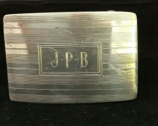 Vintage Tiffany & Co.  Sterling Silver Belt Buckle