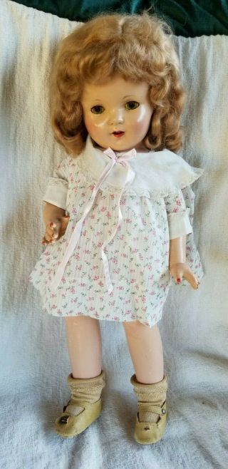 19 " Effanbee Patsy Ann With Hair,  Paint Pretty Doll Clothes